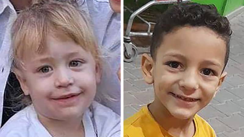 Omer and Omar, two 2-year-old children killed in Israel and the Gaza Strip... social media denies their deaths
