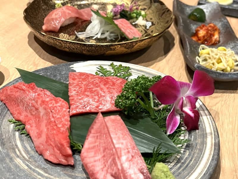 It's like a big toro!``Kobe Meat Restaurant Washin'' where you can enjoy the fantastic Kobe beef ``Tajima Gen'' in an extraordinary space