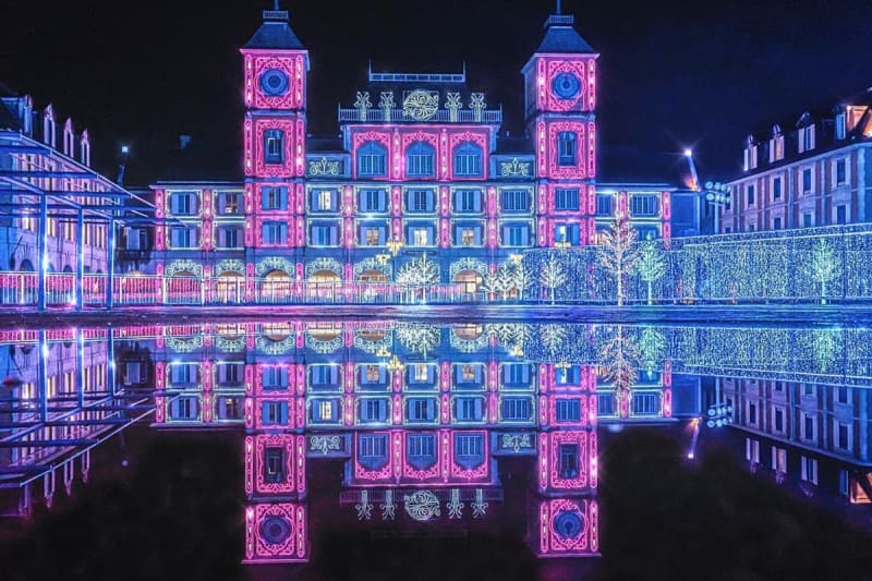 Kobe Illuminage held!First-time illuminations that you can play with your pets