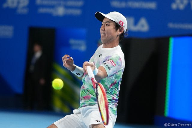 He enters the main round by winning a Japanese battle against Yoshihito Nishioka and Yosuke Watanuki. Played against world No. 1 in the first round [Rolex Paris...