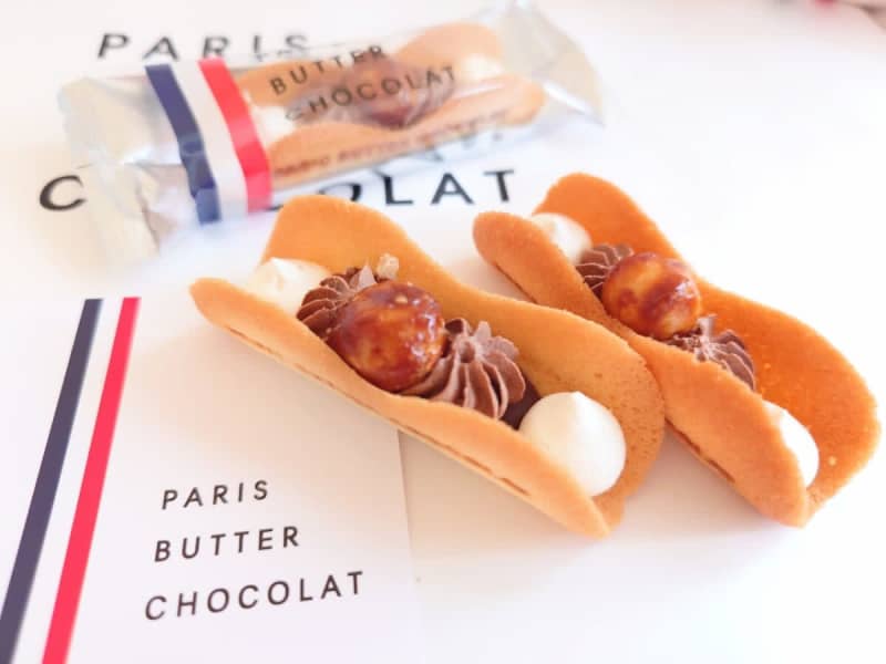 [Tokyo Station - Try the new sweets! ] Cute tricolor "PARIS BUTTER CHOCOL...