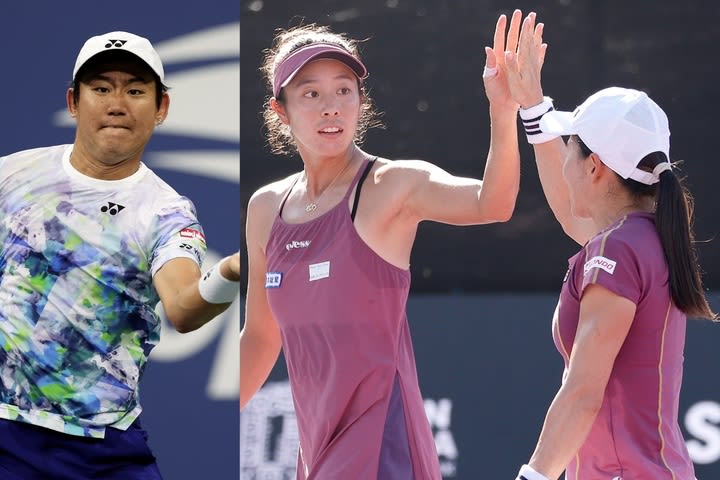 Nishioka with Thompson at the Masters.Aoyama/Shibahara wins first match at WTA Finals [tournament starts on October 10th]