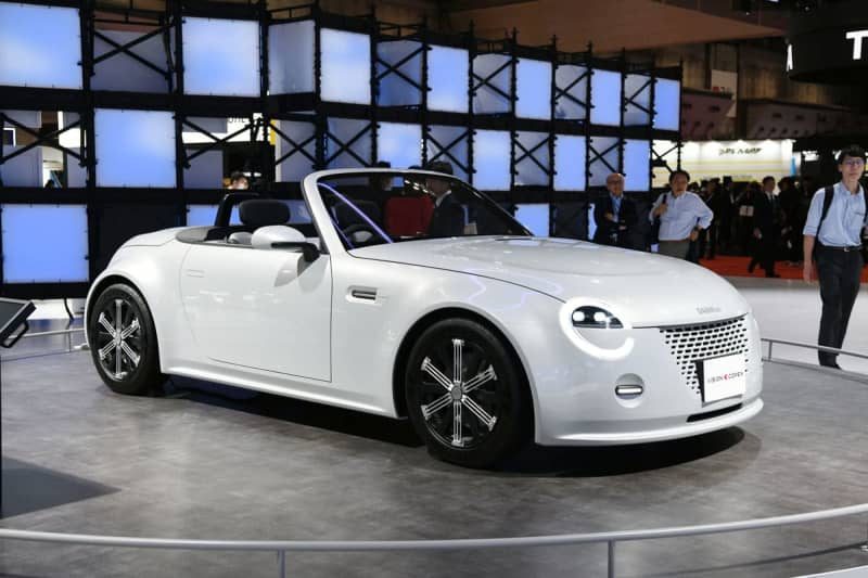 [JMS2023] Daihatsu Copen has become bigger!Moreover, it is FR and carbon neutral.