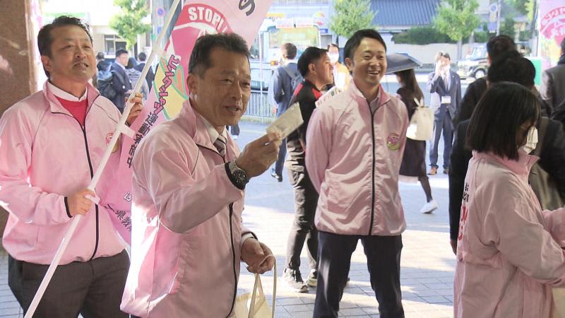 Number of reported cases of bullying in Mie hits record high; high school students wearing pink jumpers and prefectural governor call for eradication