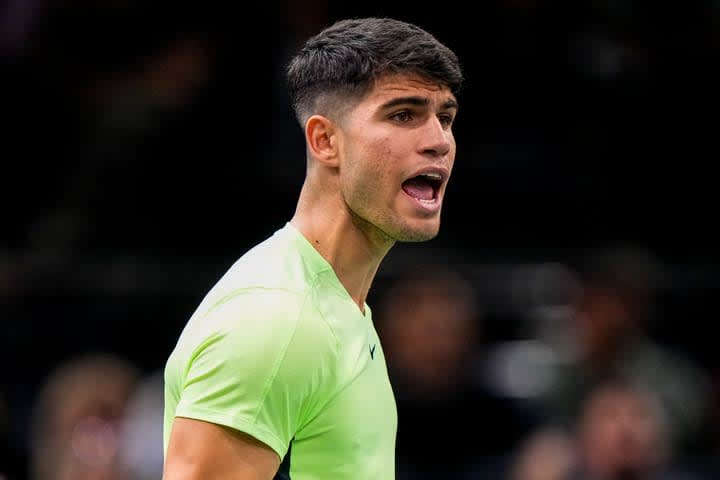Alcaraz, who unexpectedly lost the first match in Paris, is motivated for the final match: ``I've been working for days to reach the level I want...''