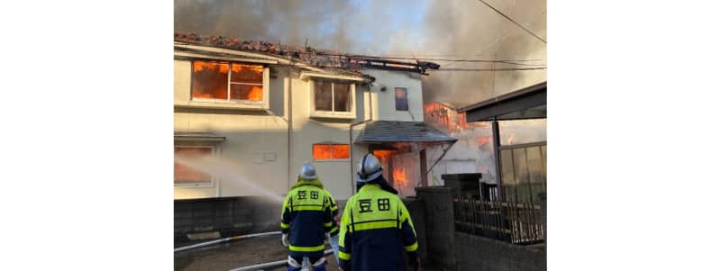 ⚡｜【速報】大分県日田市で火事少なくとも６軒燃える