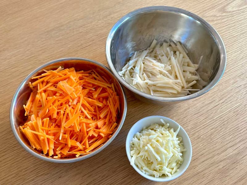``Carrot dishes'' that make a great snack for children - ZEN-NOH's post says ``It's easy and delicious'' and ``I didn't know about this.''