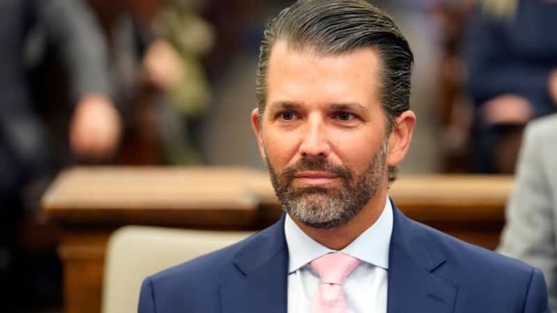 Former President Trump's eldest son testifies in court, becoming the first family member to testify in family company fraud trial