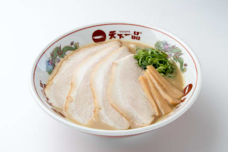Tenka Ippin's new menu is "Pork Toro Chashu Men", a rare part of the dish