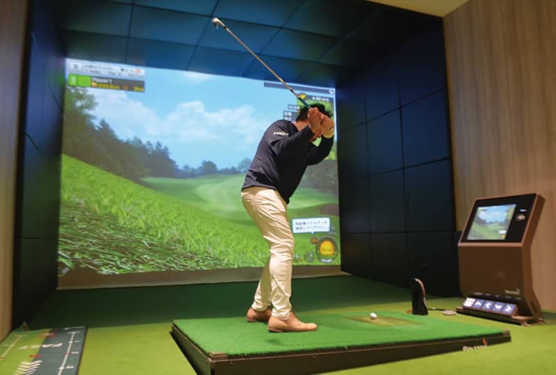 Machida city attracts attention to indoor golf practice range