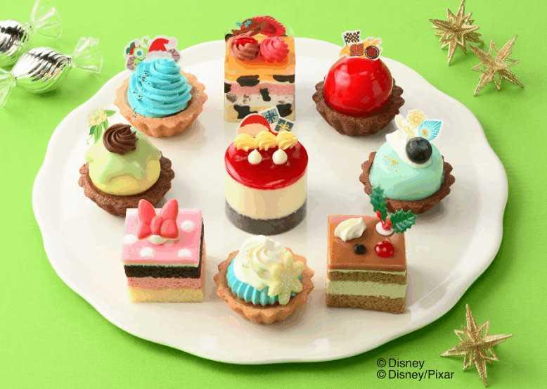 【ディズニークリスマス】コージーコーナー限定のコラボケーキ♡全9種のアソート、どれも可愛すぎん？