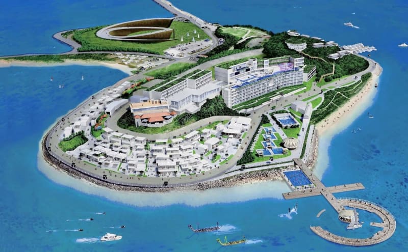 沖縄・瀬長島にホテル新棟　127室全てに露天風呂　建物と建物つなげるシースループール　2027…