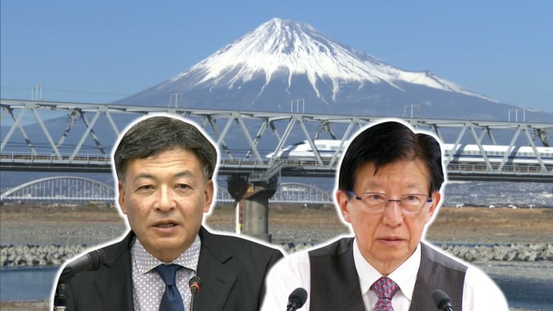 【リニア】知事と静岡市長がまた真逆　知事「お粗末」市長「困難な予測をやっていただいた」国の東海…