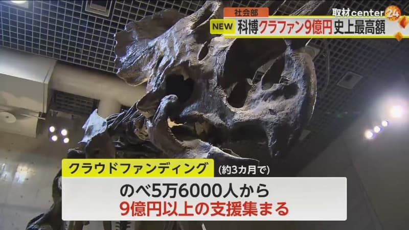 The National Museum of Nature and Science is grateful for the record amount of ``more than 9 million yen'' in its history, but the ``returning job'' is much harder than expected.Next year...