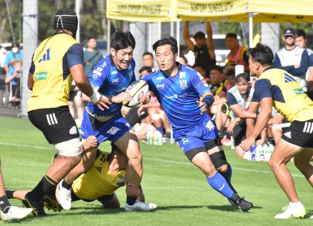 Rugby League One Suntory and Kyuden practice match Miyazaki City