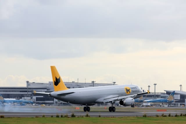 「JALxヤマト」初号機、成田空港に到着！11月20日から飛行訓練で関空＆北九州へ