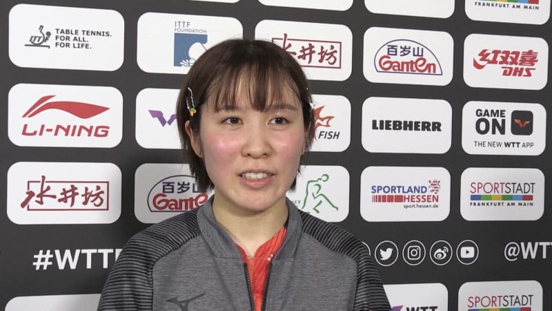 平野美宇 悲願の五輪シングルス出場へ「選考会に全力を尽くして優勝を目指す」