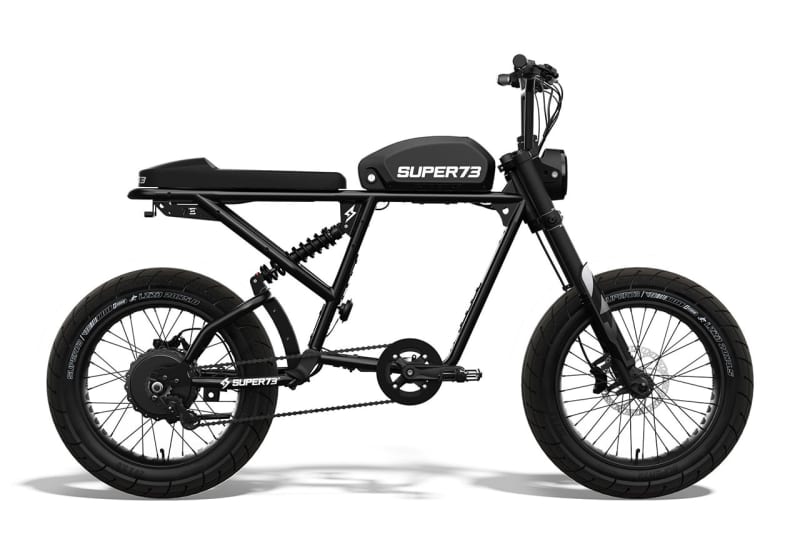 ``R Brooklyn'' by Super73, an electric bicycle brand from Southern California, can ride long distances...