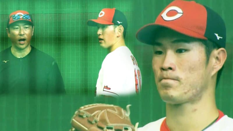 Hiroshima Carp Advice to promising right-handers Atsushi Endo & Yuta Saito On the XNUMXrd day of Nichinan fall camp, what they highlighted in the Red and White match was...