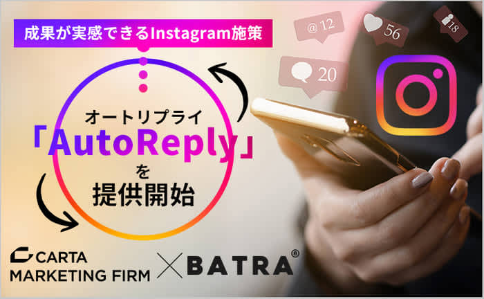 CARTA MARKETING FIRM、株式会社バトラーと協業、”成果が実感できるInsta…