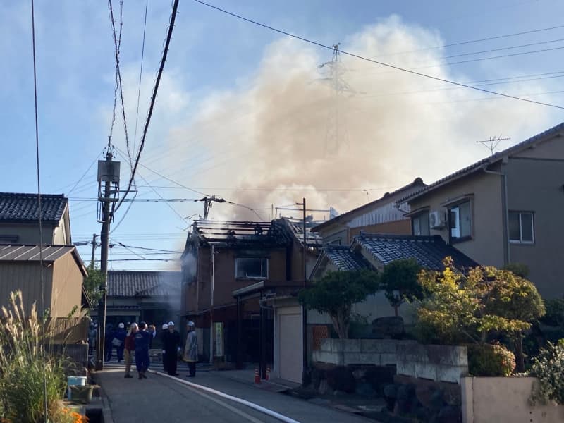 ⚡｜【速報】富山市の住宅で火災