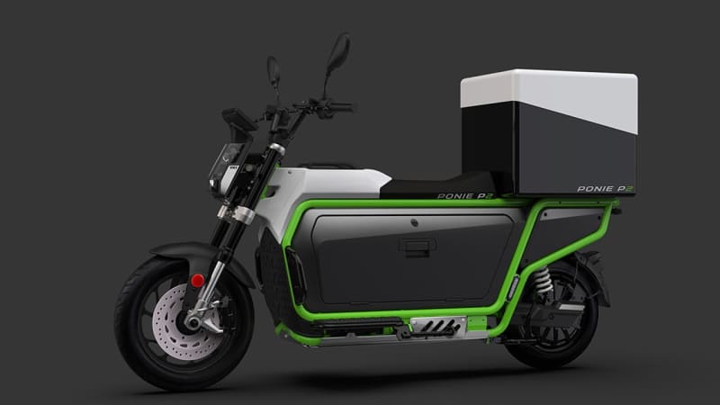 PNY develops electric cargo bike "PONIE P2".Change with abundant cargo space and options...