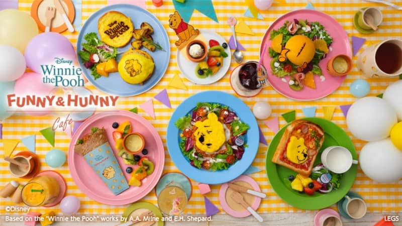 [Osaka/Shinsaibashi] Limited time “Winnie the Pooh” FUNNY & HUNNY cafe opens from the 9th