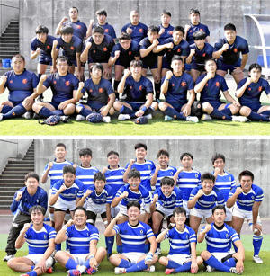 11th final “Gakuho Fukushima x Iwaki” Fukushima prefecture high school rugby match for Hanazono