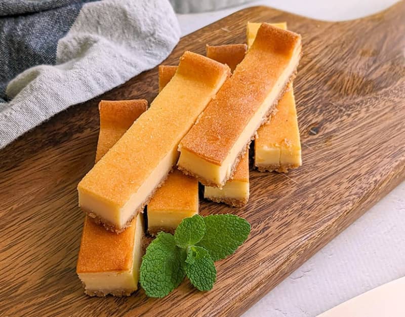 【濃厚】スティックチーズケーキのレシピ・作り方