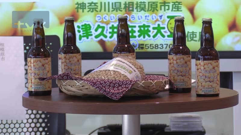 津久井在来大豆を使ったクラフトビール完成