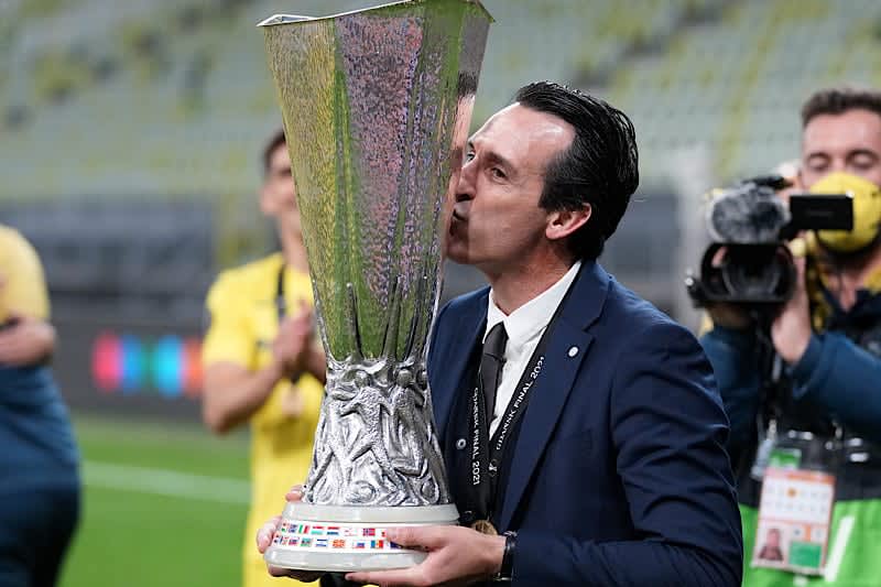 Coach Unai Emery achieves 100 wins in European competitions! Managed 7 clubs and won the EL most times with 4 times