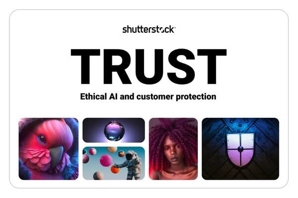 Shutterstockが倫理的なAIへのクラス最高のアプローチ「TRUST」を発表