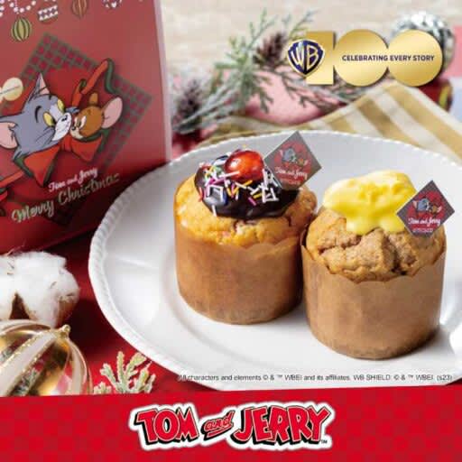 The world of Tom and Jerry is now available in a muffin ♡ Limited edition box perfect for Christmas gifts ♪