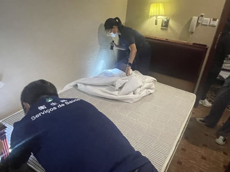 Macau Health Bureau calls on hotel industry to take measures against bed bugs... Risk exists as an international tourist city