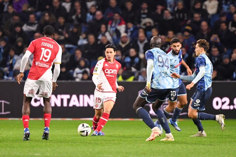 Monaco avoids defeat against Le Havre...GK Kane saves a penalty in the final minute, Takumi Minamino comes on in the 65th minute