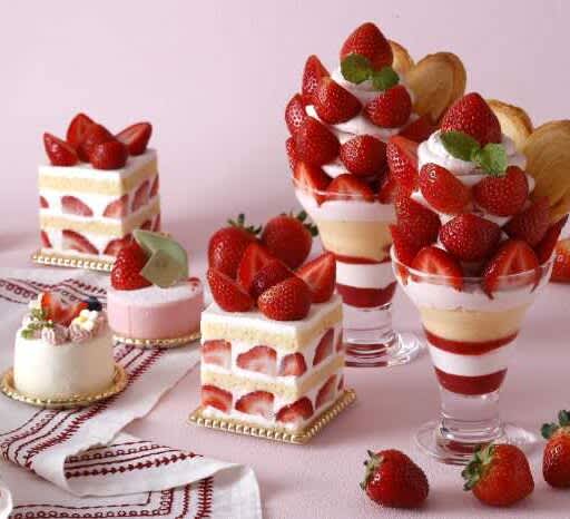 Get excited about bright red strawberries ♡ “Strawberry Fair” will be held at Hotel New Grand