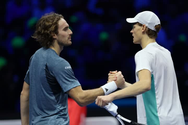 Tsitsipas is rumored to be injured after cutting practice short and starting with a loss in the final match. “I’m totally fine,” he flatly denied.