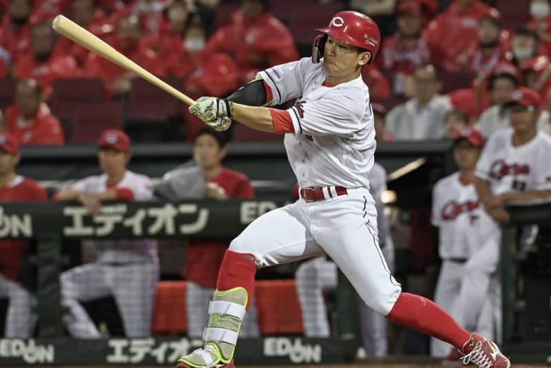 Hiroshima's Ryoma Nishikawa exercises his FA rights!This season, the batting average has cleared .3