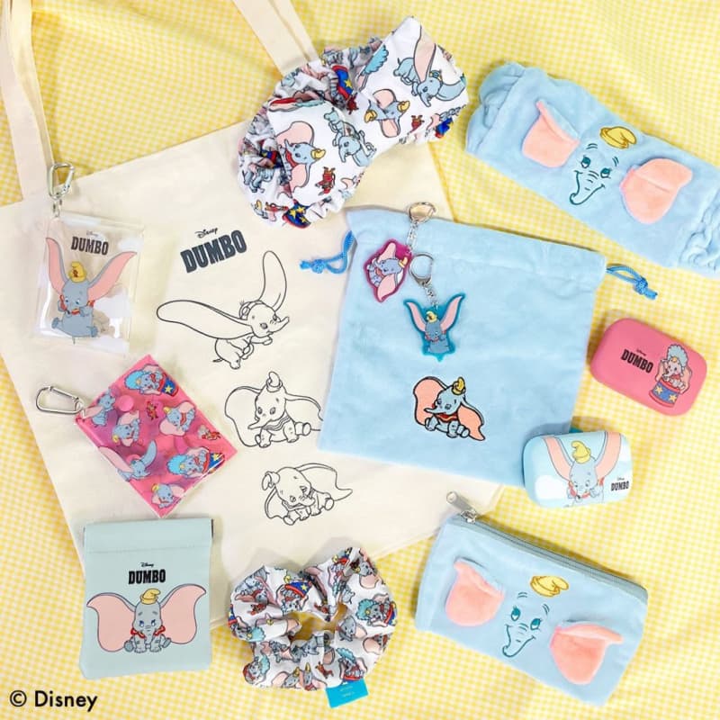 "Dumbo x Thank You Mart" with big ears!A total of 17 items including hair bands made of fluffy materials are now available.