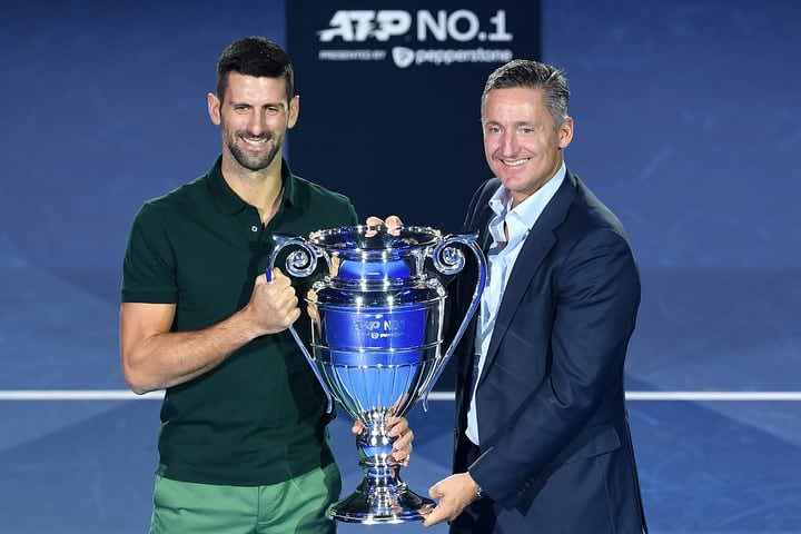 Djokovic is No. XNUMX for the eighth time in a year, breaking the record.At the award ceremony, he expressed his joy, saying, ``I'm very proud.''