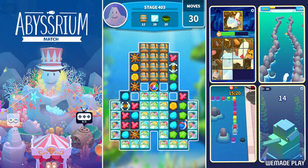 Advance reservations for smartphone game “Abyssrium Match” begin