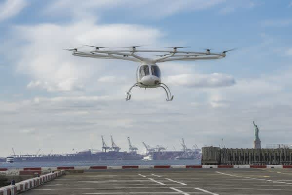 Volocopter attracts attention with maiden flight in New York