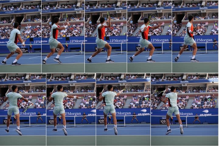 [Professional viewing eye 28] Pay attention to Alcaraz's forehand, which is extremely good at attracting the ball and hiding the course! ～…