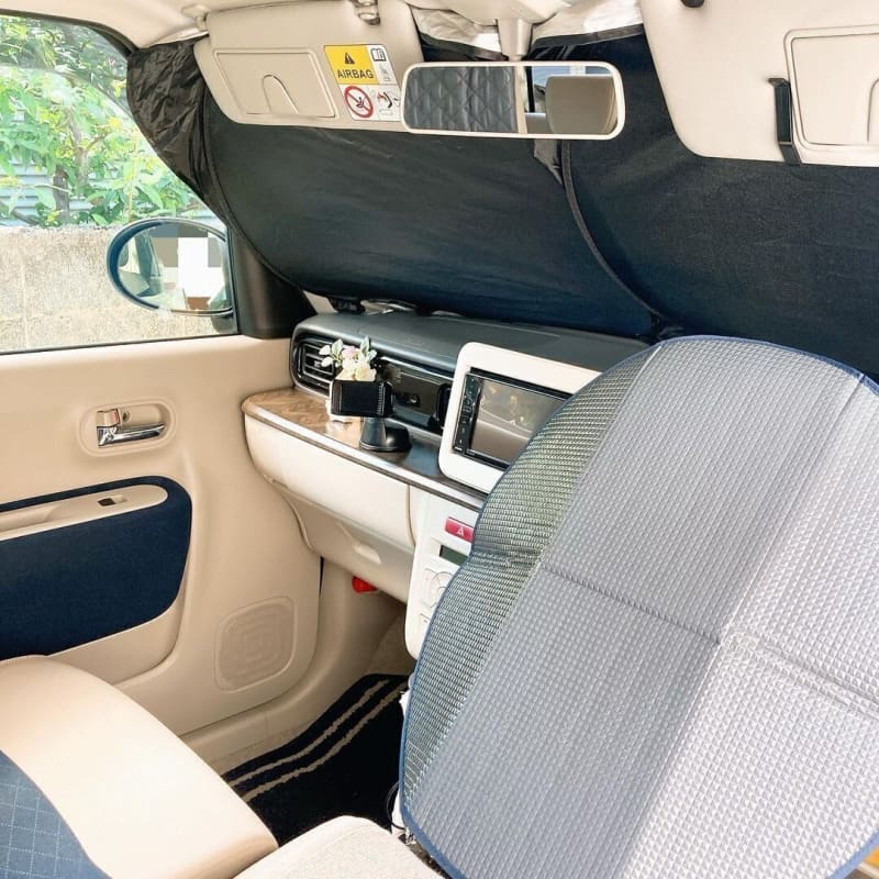 Feel comfortable inside your car! [Ceria Daiso] “Really easy” “Good!” Popular at 100 yen shops…