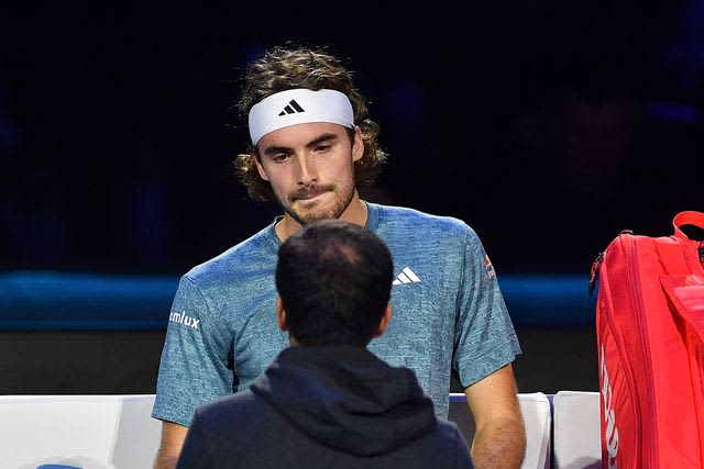 Tsitsipas withdraws from final tour match due to back injury: 'I felt terrible on court'