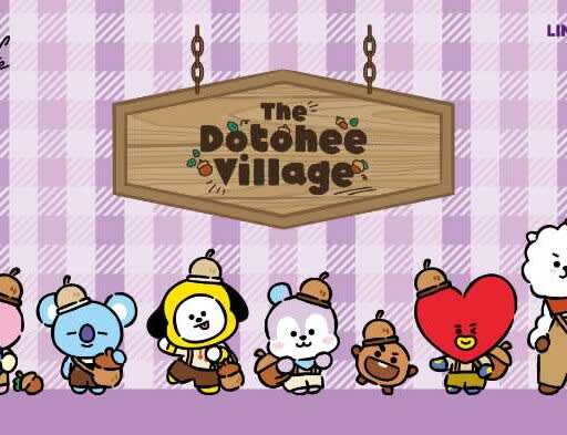 [BT21 Cafe] Experience a calm space inspired by MANG's hometown "Dotohi Village" ♡