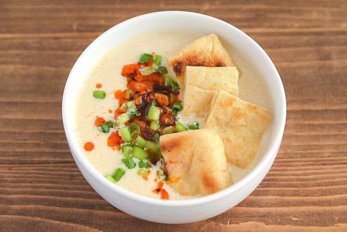 Easily use up 1 liter of soy milk!Warm your body♪ 3 protein-rich soy milk soup recipes