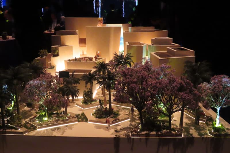 The Saudi Pavilion at the Osaka/Kansai Expo connects the past and the future with traditional streetscapes and cutting-edge technology
