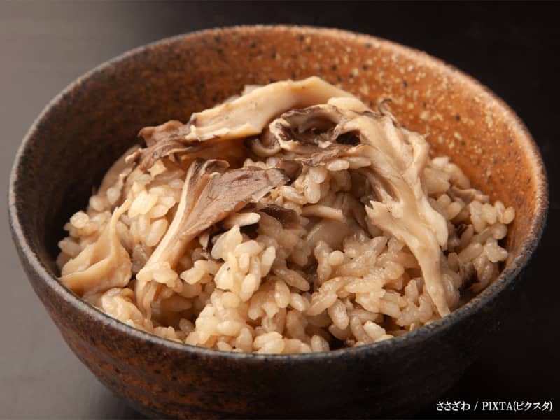 ``It's delicious enough to make you want to eat one cup at a time.'' People say ``refills are inevitable'' for the maitake mushroom rice recipe.