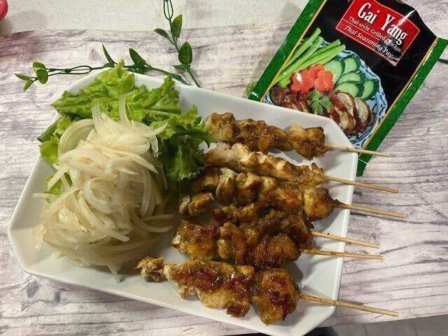 [Kaldi] Easy Thai cooking at home!Thai yakitori gaiyan paste